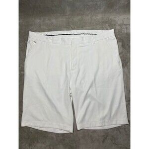 J.Lindeberg Shorts Mens Size 40 White Micro Stretch Golf Performance Casual